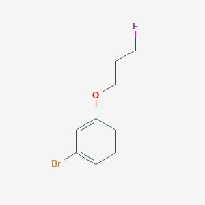 molecular formula C9H10BrFO B1390248 1-Bromo-3-(3-fluoropropoxy)benzene CAS No. 958454-26-7