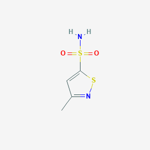 B1390249 3-Methyl-1,2-thiazole-5-sulfonamide CAS No. 1022128-99-9