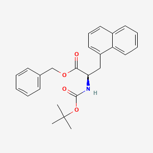 (R)-2-tert-Butoxycarbonylamino-3-naphthalen-1-yl propionic acid benzyl ester