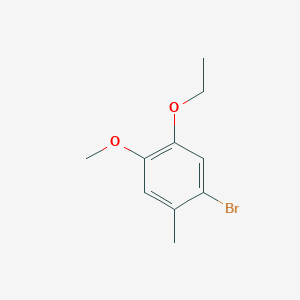 1-Bromo-5-ethoxy-4-methoxy-2-methylbenzene