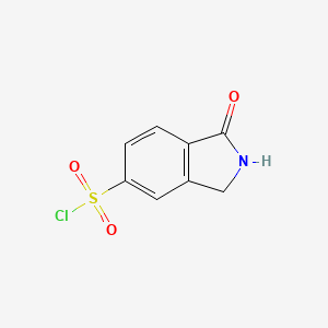 2,3-Dihydro-1-oxo-1H-isoindole-5-sulfonyl chloride