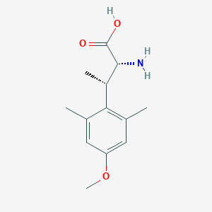 (2R,3S)-2-amino-3-(4-methoxy-2,6-dimethylphenyl)butanoic acid