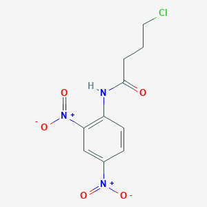 4-chloro-N-(2,4-dinitrophenyl)butanamide