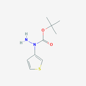 N-Thiophen-3-yl-hydrazinecarboxylic acid tert-butyl ester