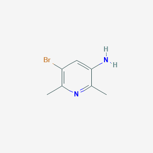 5-Bromo-2,6-dimethylpyridin-3-amine