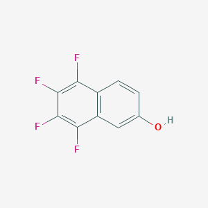 5,6,7,8-Tetrafluoronaphthalen-2-ol