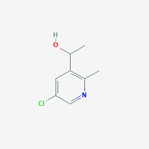 1-(5-Chloro-2-methylpyridin-3-yl)ethan-1-ol