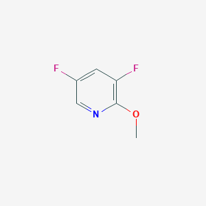 molecular formula C6H5F2NO B1390324 3,5-Difluoro-2-methoxypyridine CAS No. 1171918-06-1