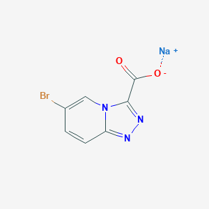 Sodium 6-bromo-[1,2,4]triazolo[4,3-a]pyridine-3-carboxylate