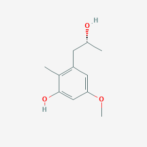 3-[(2R)-2-hydroxypropyl]-5-methoxy-2-methylphenol