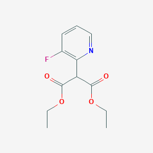 Diethyl (3-fluoro-2-pyridyl)malonate