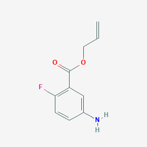 B139035 Allyl 5-amino-2-fluorobenzoate CAS No. 153774-34-6