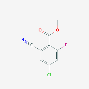 Methyl 4-chloro-2-cyano-6-fluorobenzoate