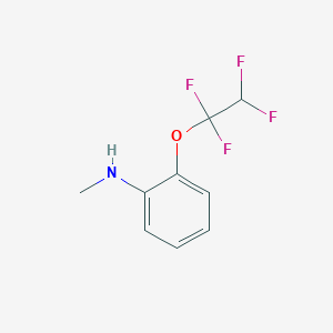 N-Methyl-2-(1,1,2,2-tetrafluoroethoxy)aniline