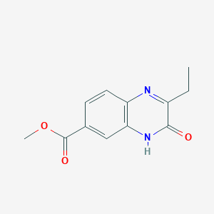 Methyl 2-ethyl-3-oxo-4h-quinoxaline-6-carboxylate