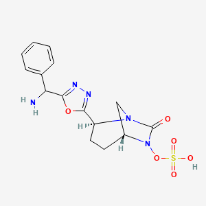 molecular formula C15H17N5O6S B13903590 Antibacterial agent 53 