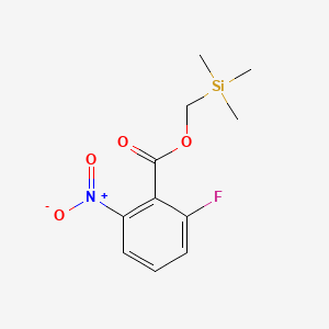 (Trimethylsilyl)methyl 2-fluoro-6-nitrobenzoate