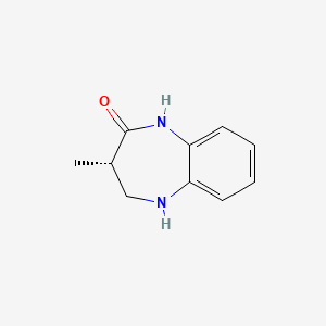 (S)-3-Methyl-1,3,4,5-tetrahydro-2H-benzo[b][1,4]diazepin-2-one