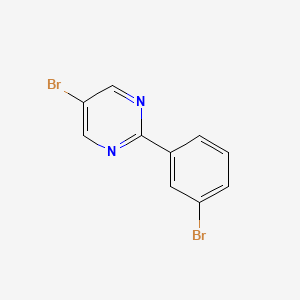 5-Bromo-2-(3-bromophenyl)pyrimidine