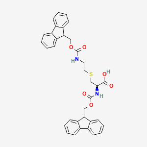 molecular formula C35H32N2O6S B1390384 Di-Fmoc-S-(2-aminoethyl)-L-cysteine CAS No. 1786824-21-2