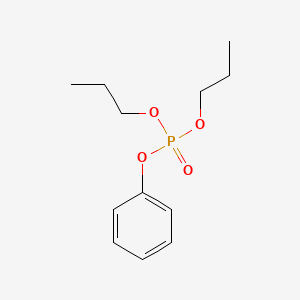 molecular formula C12H19O4P B13903913 Phenyl dipropyl phosphate CAS No. 38299-59-1