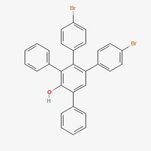 3,4-Bis(4-bromophenyl)-2,6-diphenylphenol