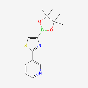 2-(3-Pyridyl)thiazole-4-boronic acid pinacol ester