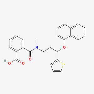 molecular formula C26H23NO4S B13904018 Duloxetine IMpurity 13 