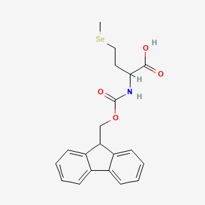 molecular formula C20H21NO4Se B1390402 Fmoc-DL-selenomethionine CAS No. 1219375-33-3