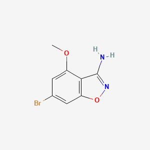 6-bromo-4-methoxy-1,2-Benzisoxazol-3-amine