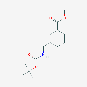 Methyl 3-[(tert-butoxycarbonylamino)methyl]cyclohexanecarboxylate