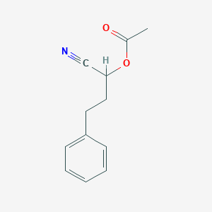 [(1R)-1-cyano-3-phenyl-propyl] acetate