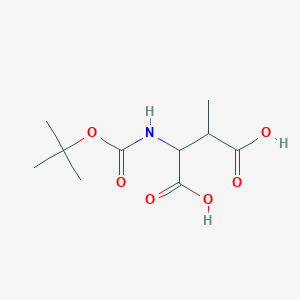 molecular formula C10H17NO6 B1390408 Boc-threo-beta-methyl-DL-aspartic acid CAS No. 159107-42-3