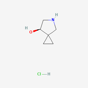 (7R)-5-azaspiro[2.4]heptan-7-ol;hydrochloride