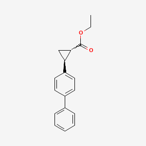 Ethyl (1S,2S)-2-(4-Biphenylyl)cyclopropanecarboxylate