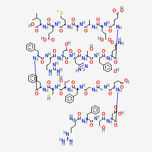 molecular formula C130H182N34O43S2 B13904147 MOG (89-113), human 