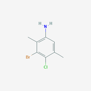 3-Bromo-4-chloro-2,5-dimethylaniline