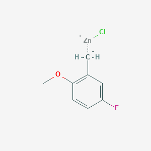 5-Fluoro-2-methoxybenzylzinc chloride