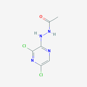 N'-(3,5-dichloropyrazin-2-yl)acetohydrazide