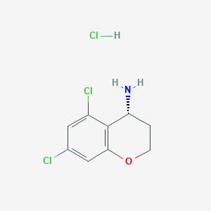 (R)-5,7-Dichlorochroman-4-amine hydrochloride