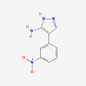 4-(3-Nitrophenyl)-1H-pyrazol-5-amine