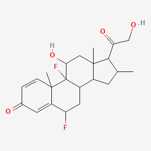 6a,9a-Difluoro-16a-methyl-1-dehydrocorticosterone