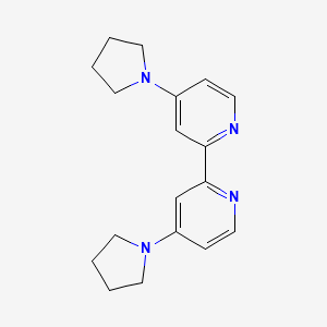 4,4'-Di(pyrrolidin-1-yl)-2,2'-bipyridine