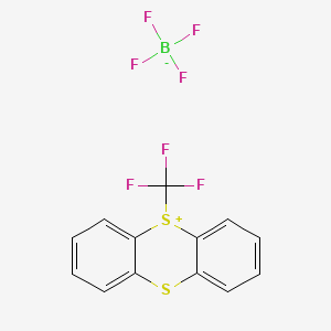 5-(Trifluoromethyl)-5H-thianthren-5-ium tetrafluoroborate