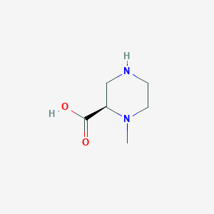 (2R)-1-methylpiperazine-2-carboxylic acid