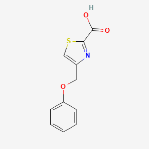 4-(Phenoxymethyl)thiazole-2-carboxylic acid