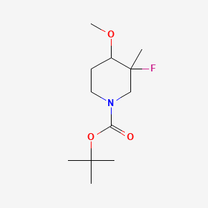 Tert-butyl 3-fluoro-4-methoxy-3-methyl-piperidine-1-carboxylate