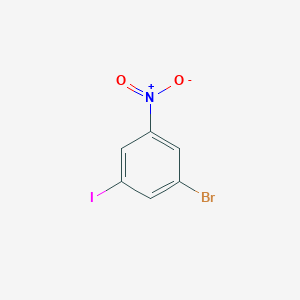 molecular formula C6H3BrINO2 B1390505 1-Bromo-3-iodo-5-nitrobenzene CAS No. 861601-15-2