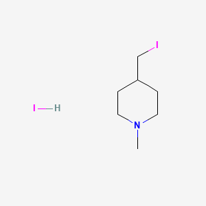 4-Iodomethyl-1-methyl-piperidine hydroiodide