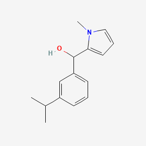 1-Methyl-2-pyrrolyl-(3-iso-propylphenyl)methanol